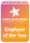 Thames Valley Business and Community Awards 2025 - Employer of the Year Finalist logo